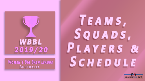 Women's WBBL 2019 20 Teams Players Squads Schedule feature