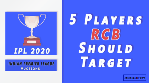 IPL 2020 auctions 5 players RCB should target