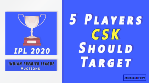 IPL 2020 5 players CSK should target