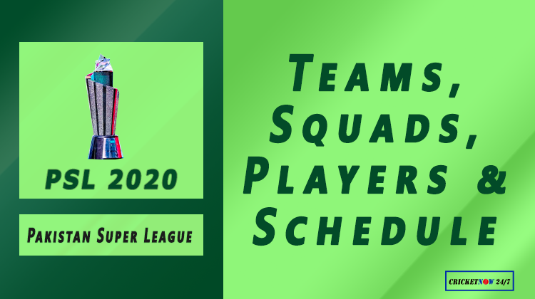 2020 Pakistan Super League Teams Squads Points Table Schedule