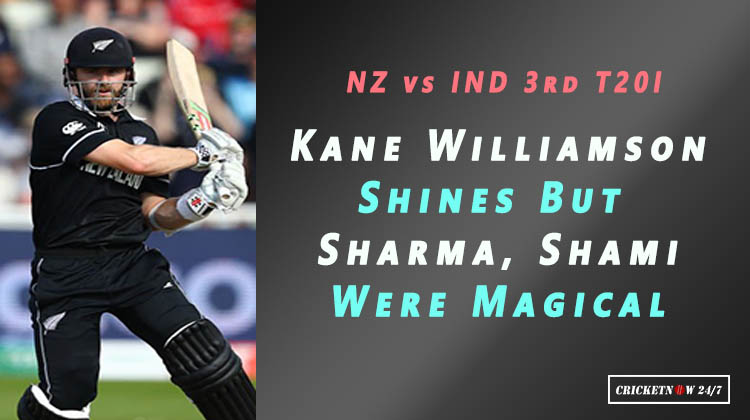 NZ vs IND Super Over T20 Williamson Shines, But Rohit Sharma, Mohammed Shami Too Magical