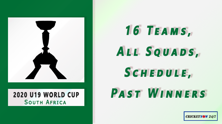 U-19 ODI World Cup 2020 All Teams, Squads, Schedule, Past Winners