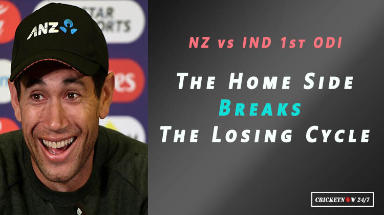 NZ vs IND- 5 Talking Points As The Home Side Breaks The Losing Cycle