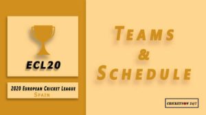 ECL20 Teams Players Squads Schedule Feature